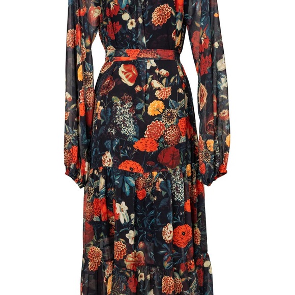 EUC M Ivy City Co Imogen dress in Moody Floral - Picture 3 of 5